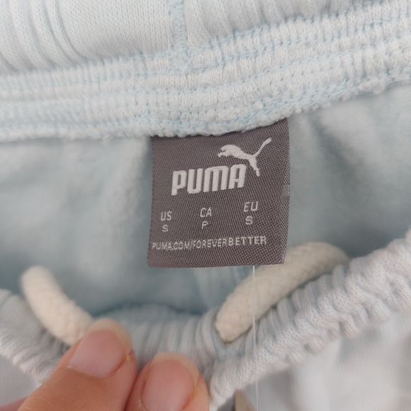 Lemlem X Puma Moisture Management Blue Shorts Size Small - Picture 6 of 7